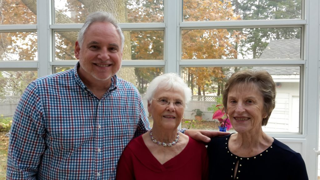Ruth and Mark Vukelich have been longtime friends of my parents. So lovely to have Ruth and her son Tom (who works at Bethel University, where I went) attending.
